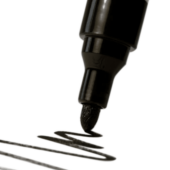 Ezi Storage Sharpy marker pens for labeling and marking items when packing and moving house.